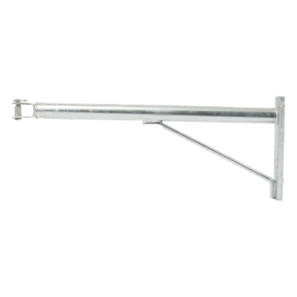 Brazo de Extensión para Fibra Óptica / 60 cm (1.97 ft) / Acero Galvanizado en Caliente / 2.4 kg / Herraje Tipo D / Compatible ADSS, Figura 8