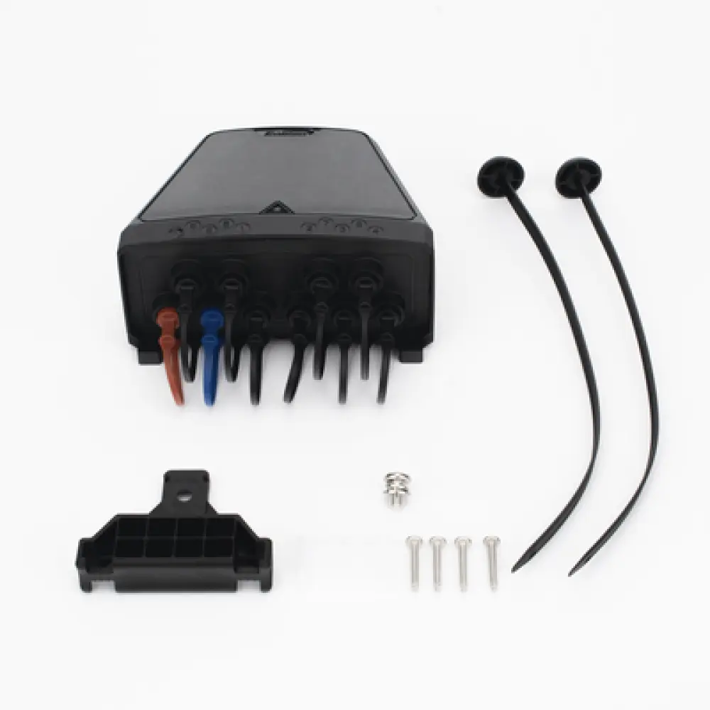 Caja NAP Preconectorizada / IP68 / Splitter Óptico 1:9 30/70 / IK09 / Plug & Play / 8 Puertos Drop
