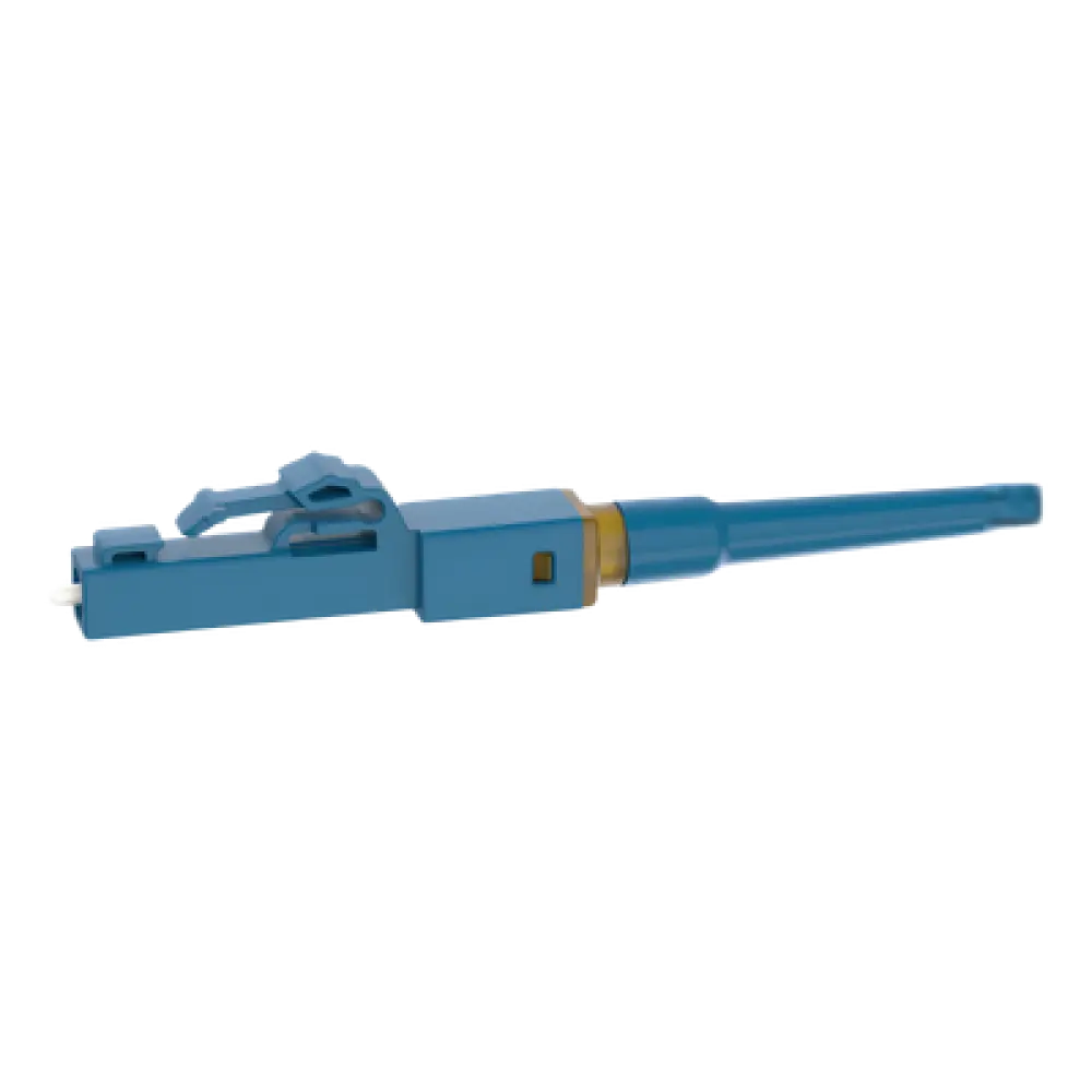Conector Óptico LC / Empalme por Fusión / Monomodo 9/125 µm / OS1/OS2 / Férula Cerámica Zirconio / -40 °C a 75 °C