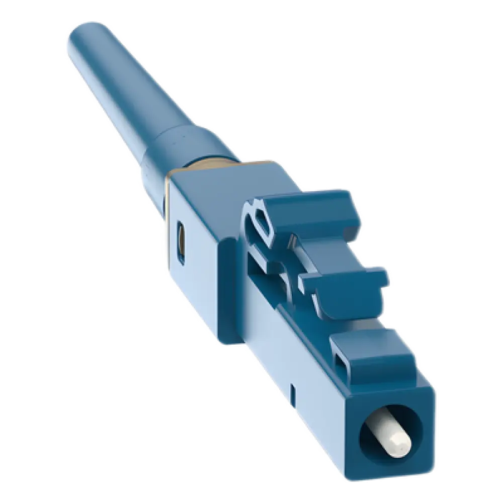 Conector Óptico LC / Empalme por Fusión / Monomodo 9/125 µm / OS1/OS2 / Férula Cerámica Zirconio / -40 °C a 75 °C
