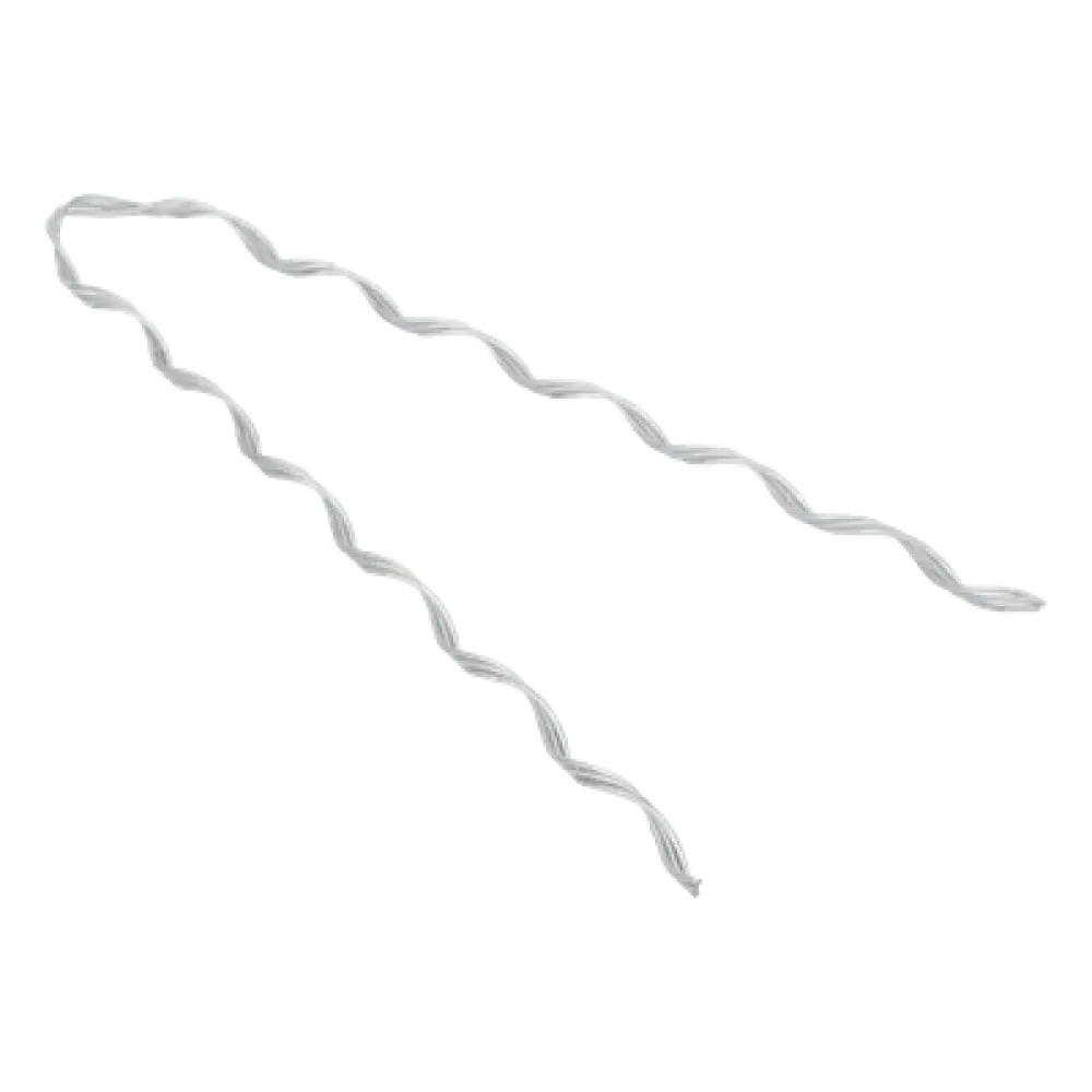 Remate Preformado para Fibra Óptica / Acero Galvanizado / Diámetro 5.5 - 6.5 mm / Span 80 m (262.5 ft) / Longitud 300 mm / Identificador Rojo