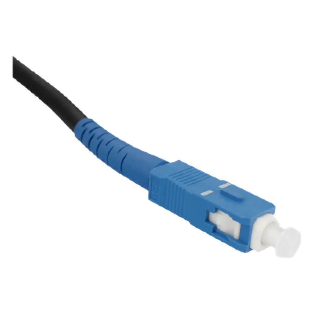 Cable de Fibra Óptica Drop / G.657A2 / Monomodo Simplex / 100 m (328.08 pies) / SC/UPC-SC/UPC / LS0H / Interior-Exterior