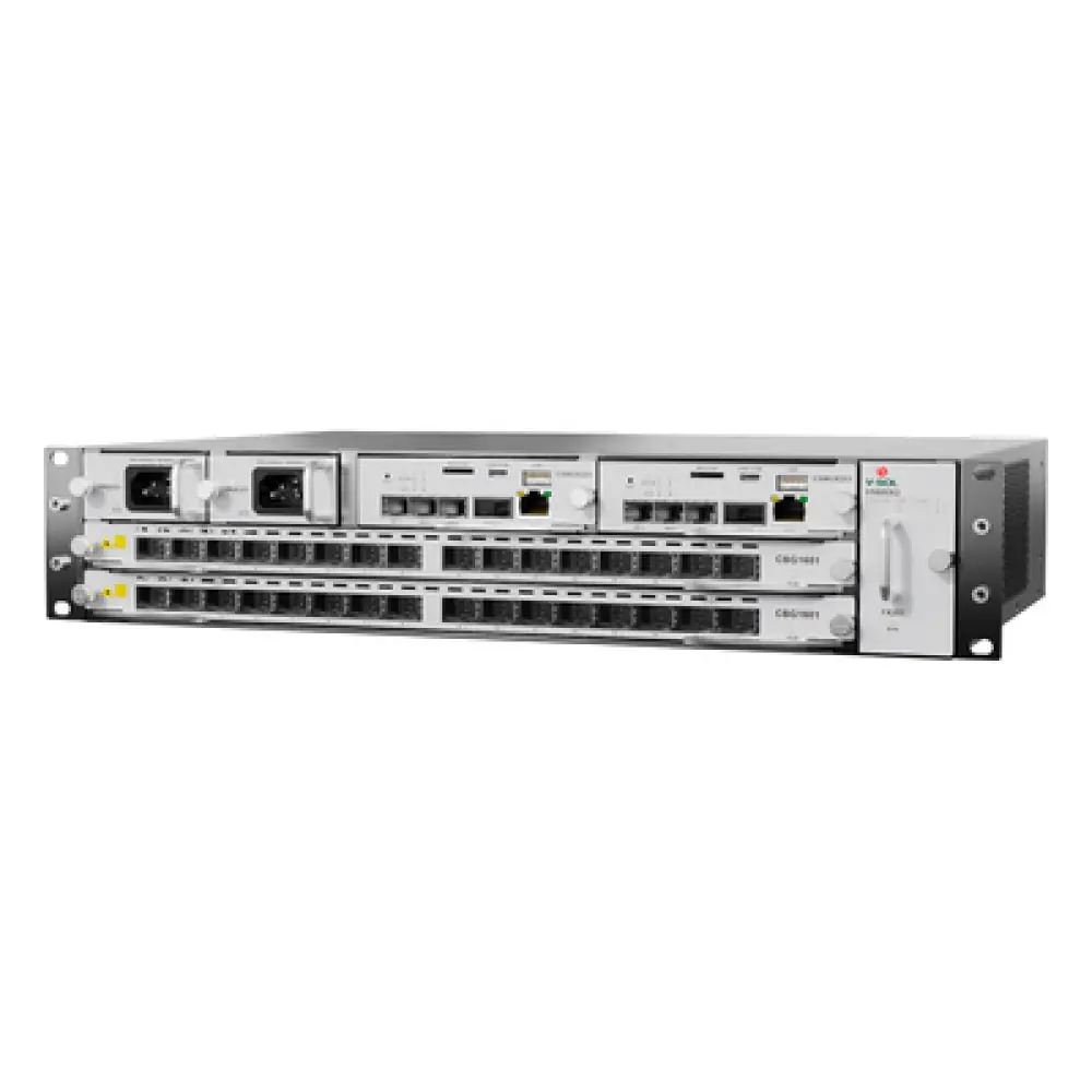 OLT Chasis Modular / 16 Puertos GPON/XGS-PON Combo / 2 Ranuras Expansibles / Fuente Redundante AC / 2 UR