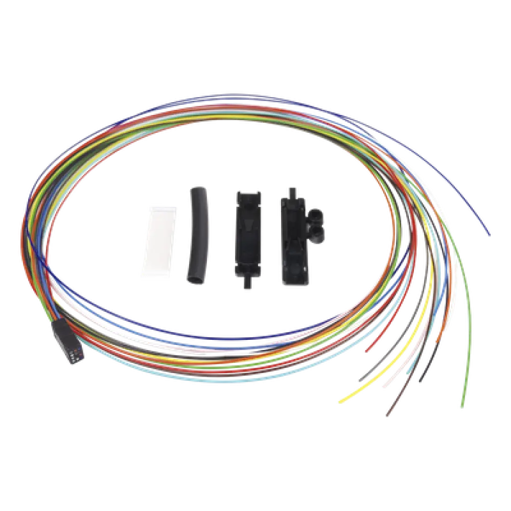 Kit Fan-Out de Fibra Óptica / 12 Fibras / 250 a 900 Micras / 1 Metro (3.28 Pies)