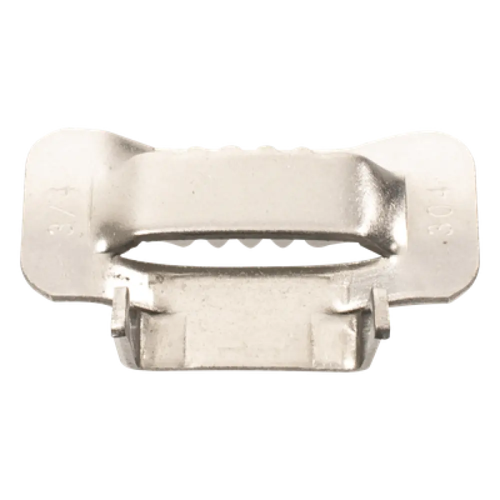 Hebilla de Acero Inoxidable / 3/4" / 100 Piezas / Compatible ADSS / Mini-ADSS / Figura 8