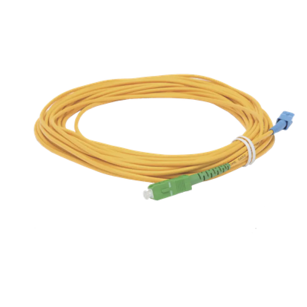 Jumper de Fibra Óptica / Monomodo G.657A2 / SC/UPC-SC/APC / Simplex / 10 m (32.81 ft) / Forro 3 mm