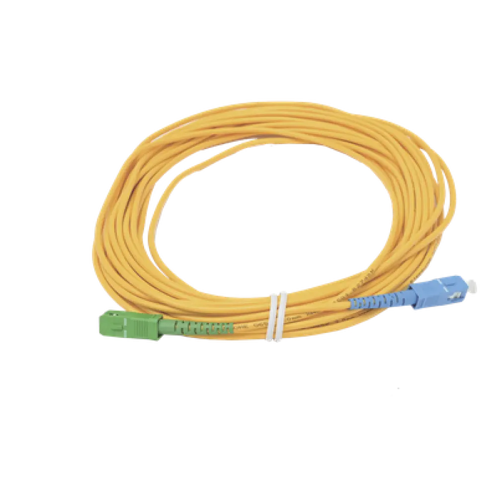 Jumper de Fibra Óptica / Monomodo G.657A2 / SC/UPC-SC/APC / Simplex / 10 m (32.81 ft) / Forro 3 mm