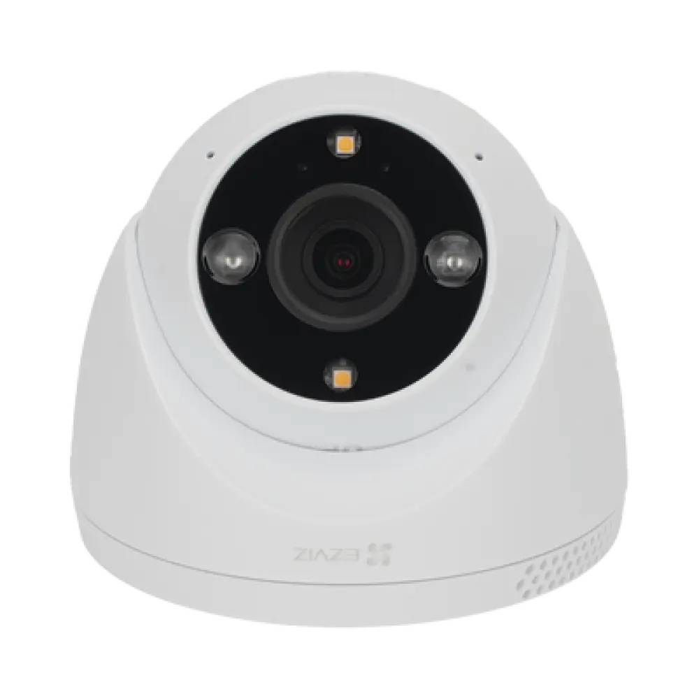 Cámara IP Bullet PoE / 3 Megapixel 2K / Visión Nocturna Color 30 m (98.4 ft) / Detección IA Humano/Vehículo / Audio Bidireccional / Defensa Activa / IP67