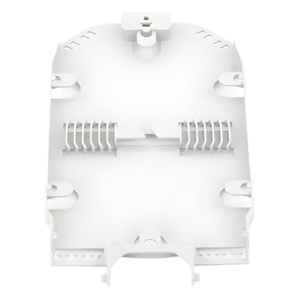 Charola de Empalme para Fibra Óptica / 24 Empalmes por Fusión / Compatible con LP-FOSCV48 / Diseño Compacto