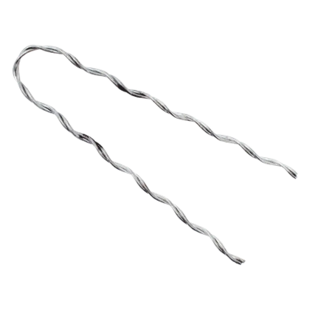 Remate Preformado para Fibra Óptica / Mini Figura 8 / Span 80 m (262.5 ft) / Mensajero Acero 1.6 mm / Tensión 1746 kg / Longitud 127 mm (5')