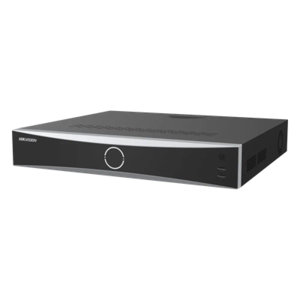 NVR IP / 16 Canales / 16 Puertos PoE+ / 12 Megapixel (4K) / Reconocimiento Facial / 4 Bahías HDD / HDMI 8K / AcuSense