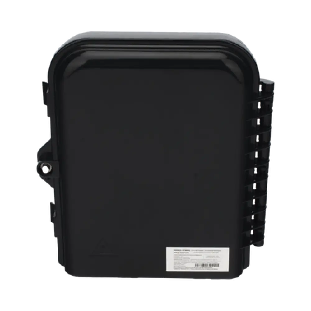 Caja de Distribución Óptica Preconectorizada / IP68 / 96 Empalmes / 2 Splitters 1x4 / 8 Puertos / Exterior