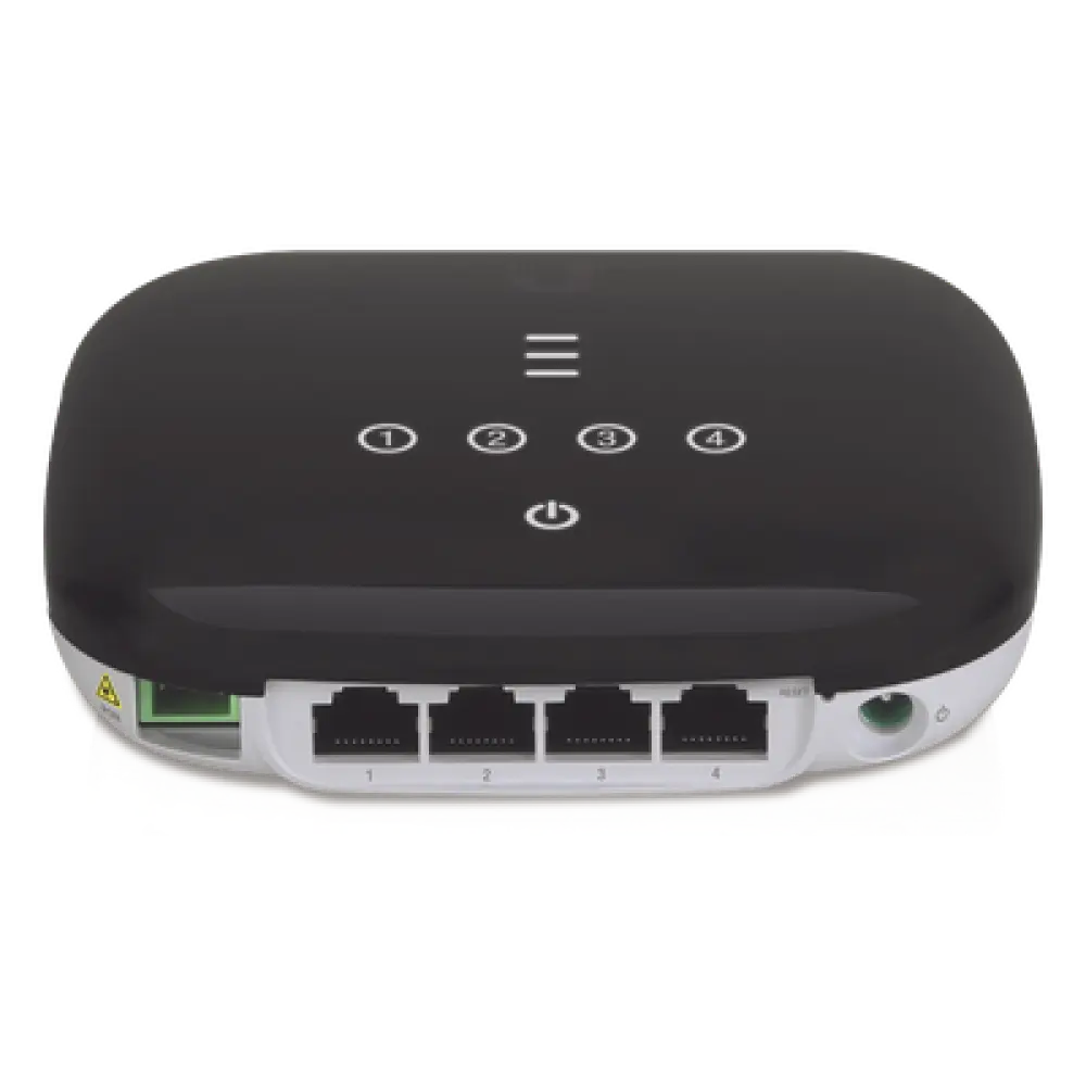 CPE GPON / Wi-Fi 802.11n / 2.488 Gbps Downstream / 4 Puertos LAN Gigabit / PoE Pasivo 24V / 128 Dispositivos