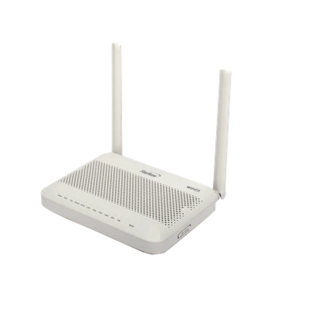 ONU GPON WiFi 6 / 4 Puertos Gigabit / 1 POTS / 2 USB / 2 Antenas 5 dBi / SC/UPC