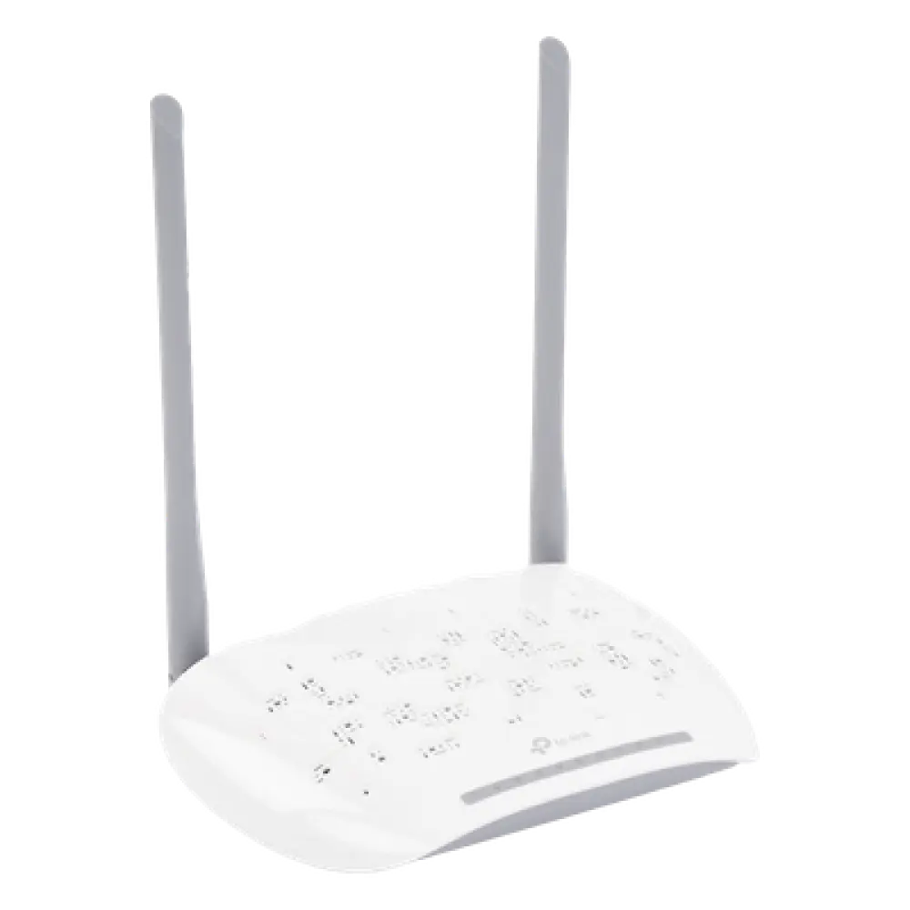 ONU/ONT Router GPON / Wi-Fi N 300 Mbps / 2.4 GHz / 1 Puerto GPON SC-APC / 1 Puerto GE + 1 Puerto FE / 1 Puerto POTS FXS / 2 Antenas 5 dBi