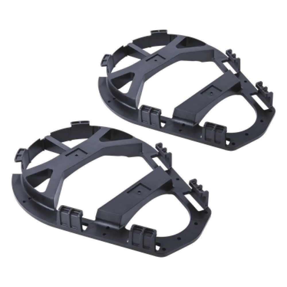Par de Raquetas para Cable de Fibra Óptica ADSS / Resina Termoplástica UV / Totalmente Dieléctricas / 12 Cinchos / 4 Sujetadores