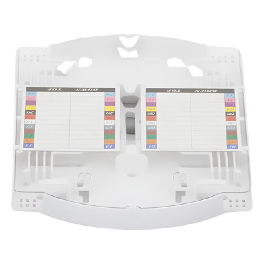 Charola de Empalme para Fibra Óptica / 24 Empalmes por Fusión / Capacidad 144 Núcleos / IP68 / -40°C a +65°C / Φ220x480 mm