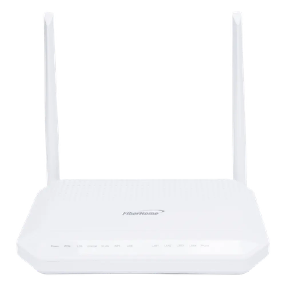 ONT GPON / 4 Puertos Gigabit / Wi-Fi Dual Band 2.4/5 GHz / 1 Puerto POTS / USB 2.0 / MIMO 2x2 / 2 Antenas 5 dBi / SC/UPC