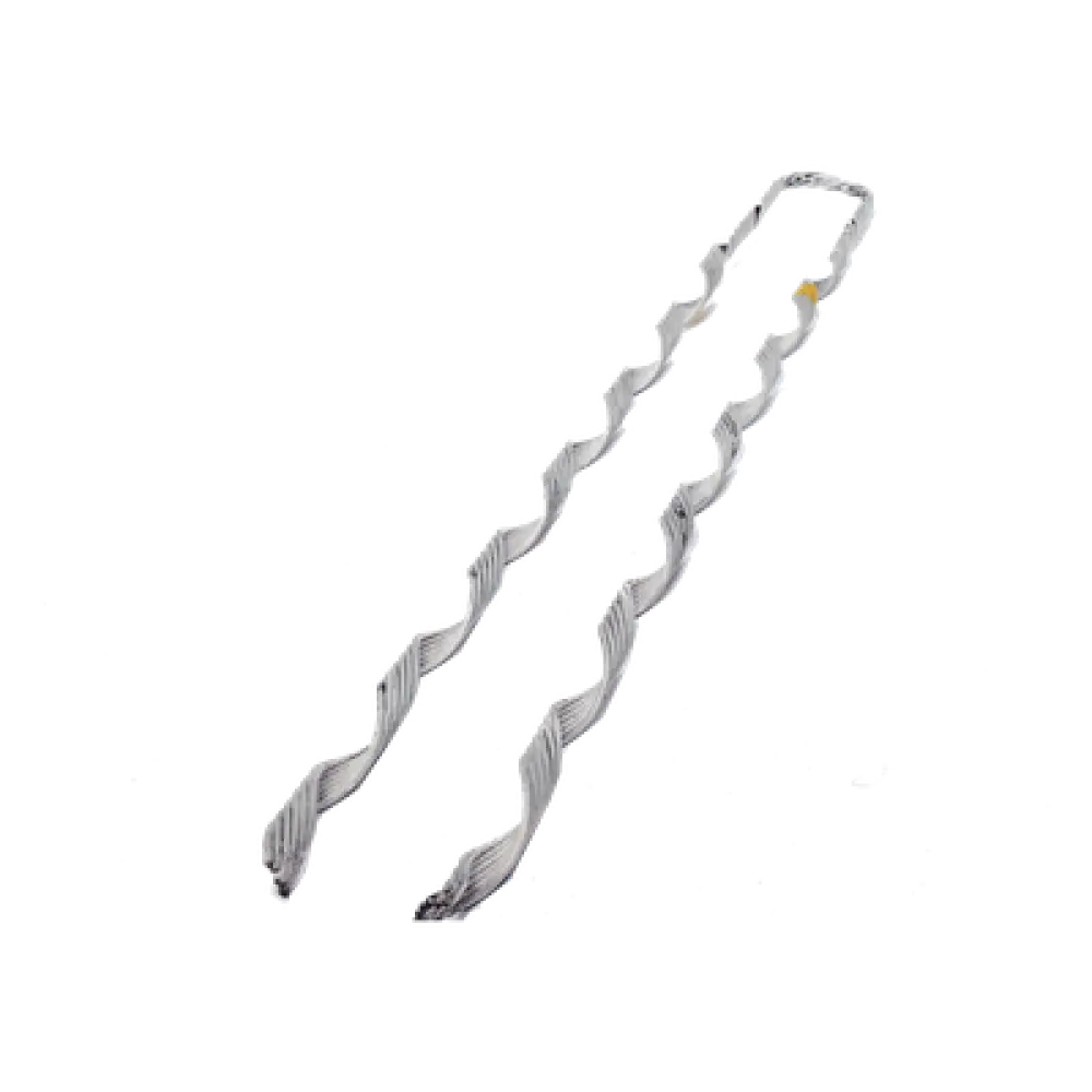 Remate Preformado para Fibra Óptica ADSS / Span 100 m (328 ft) / 200 m (656.2 ft) / Diámetro Φ 11.1 - 12 mm / Tensión 5.2 kN / Acero Galvanizado