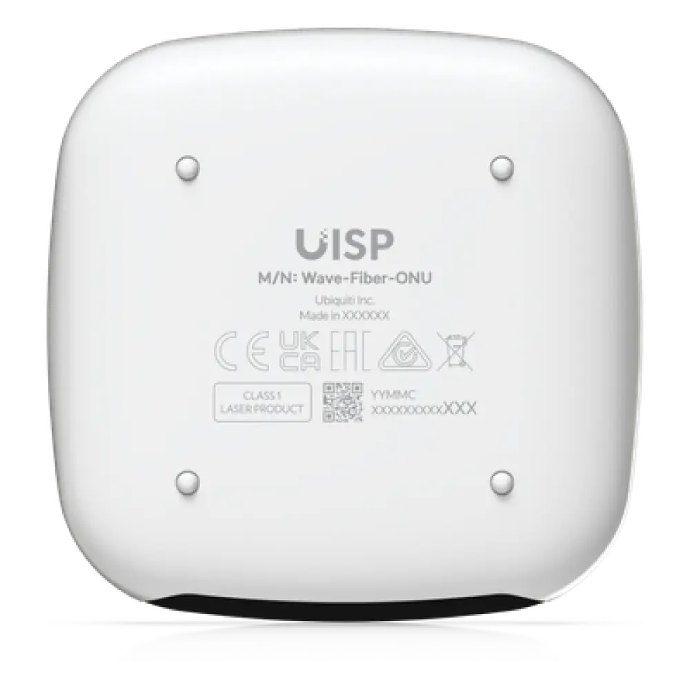 ONU GPON / 2.5 GbE RJ45 / 1.2 Gbps Upstream / 2.5 Gbps Downstream / Alcance 20 km (12.4 mi) / PoE 24 VCC