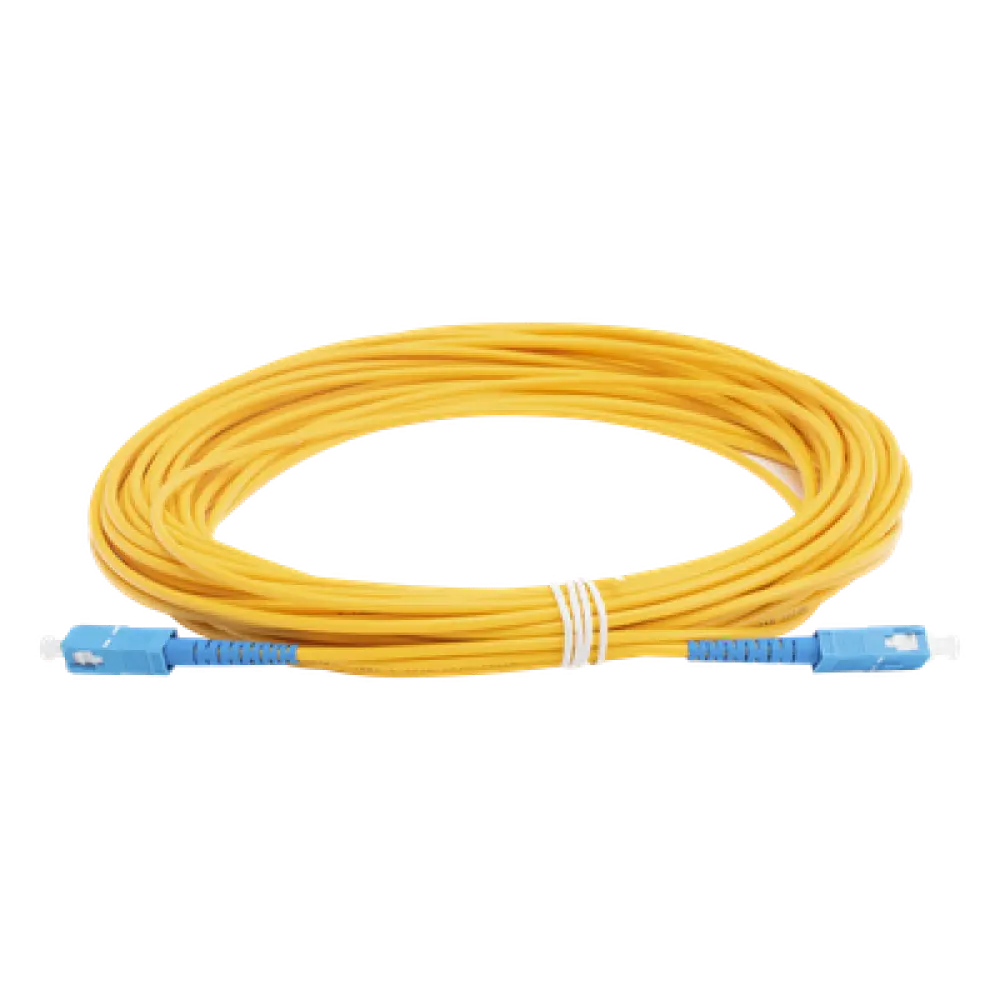 Jumper de Fibra Óptica / Monomodo OS2 / SC/UPC a SC/UPC / Simplex / 15 m (49.21 pies) / 3 mm