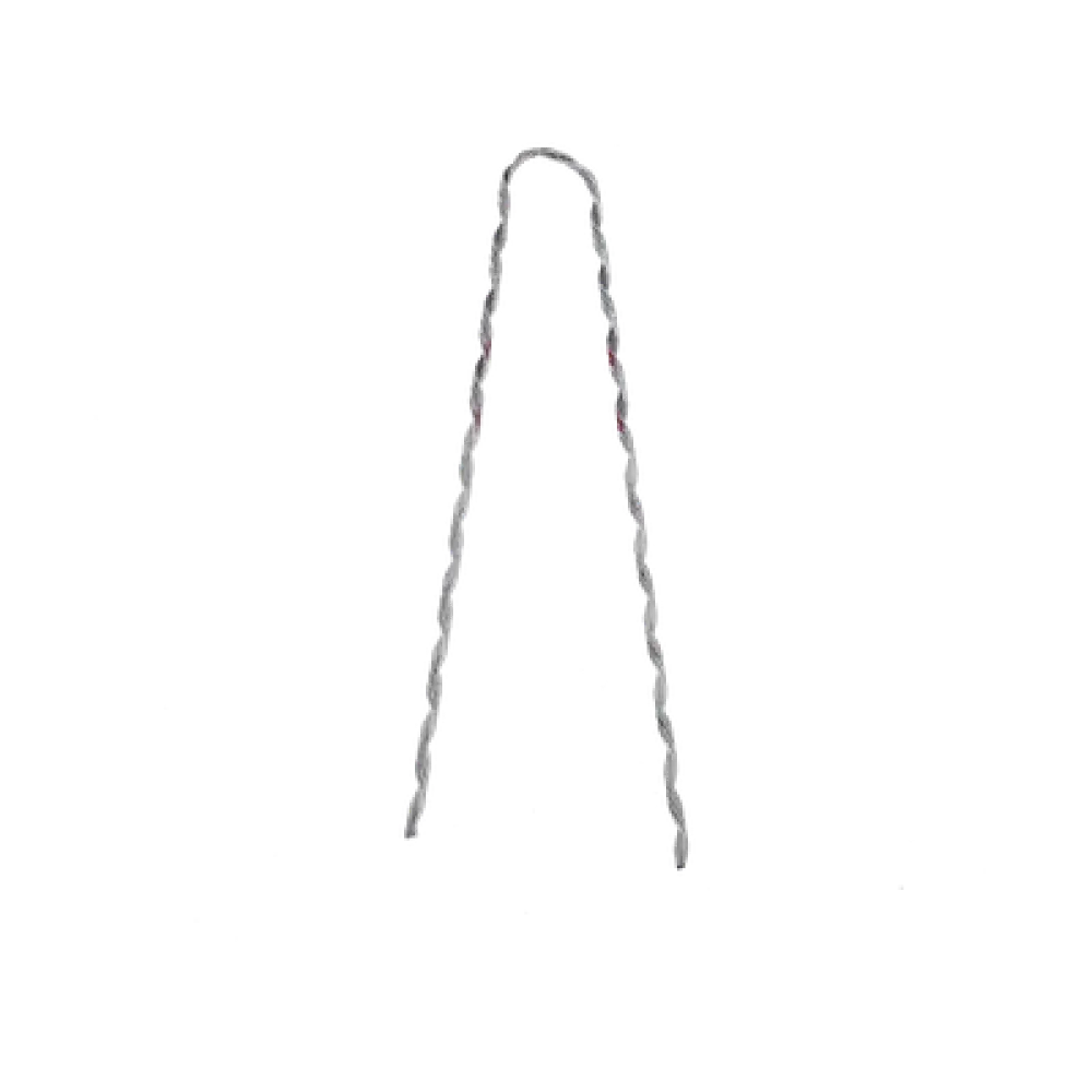 Remate Preformado de Retención / Acero Galvanizado / Tensión Máxima 3387 kg / Longitud 508 mm (1.67 ft) / Fibra Óptica Figura 8 / Mensajero 4.7 mm (3/16")