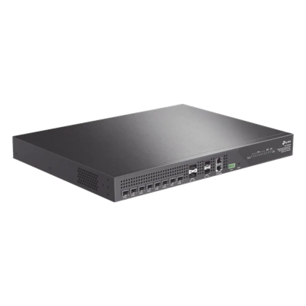 OLT 8 Puertos / XGS-PON y GPON Combo / 2,048 ONUs / Uplink 40G QSFP+ / Uplink 10G SFP+ / L2 y L3 / Gestión en Nube / Fuentes Redundantes AC-AC
