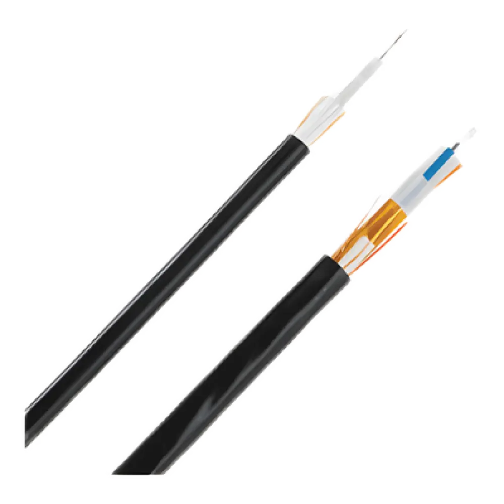Cable de Fibra Óptica / 48 Hilos / Monomodo OS2 / Interior/Exterior / Loose Tube 250μm / OFNP Plenum / No Conductiva
