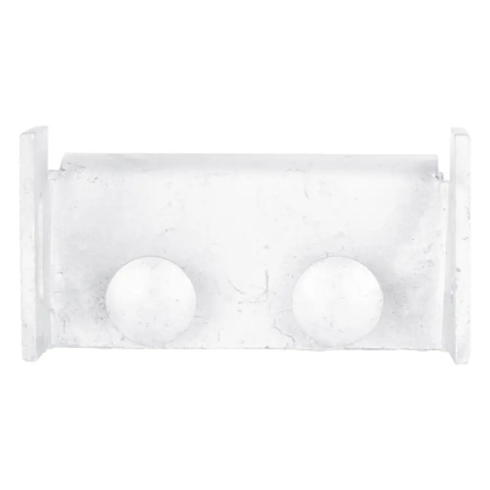 Herraje de Suspensión Tangente / Cable Figura 8 / Poste Concreto o Madera / Acero Galvanizado / Protección UV