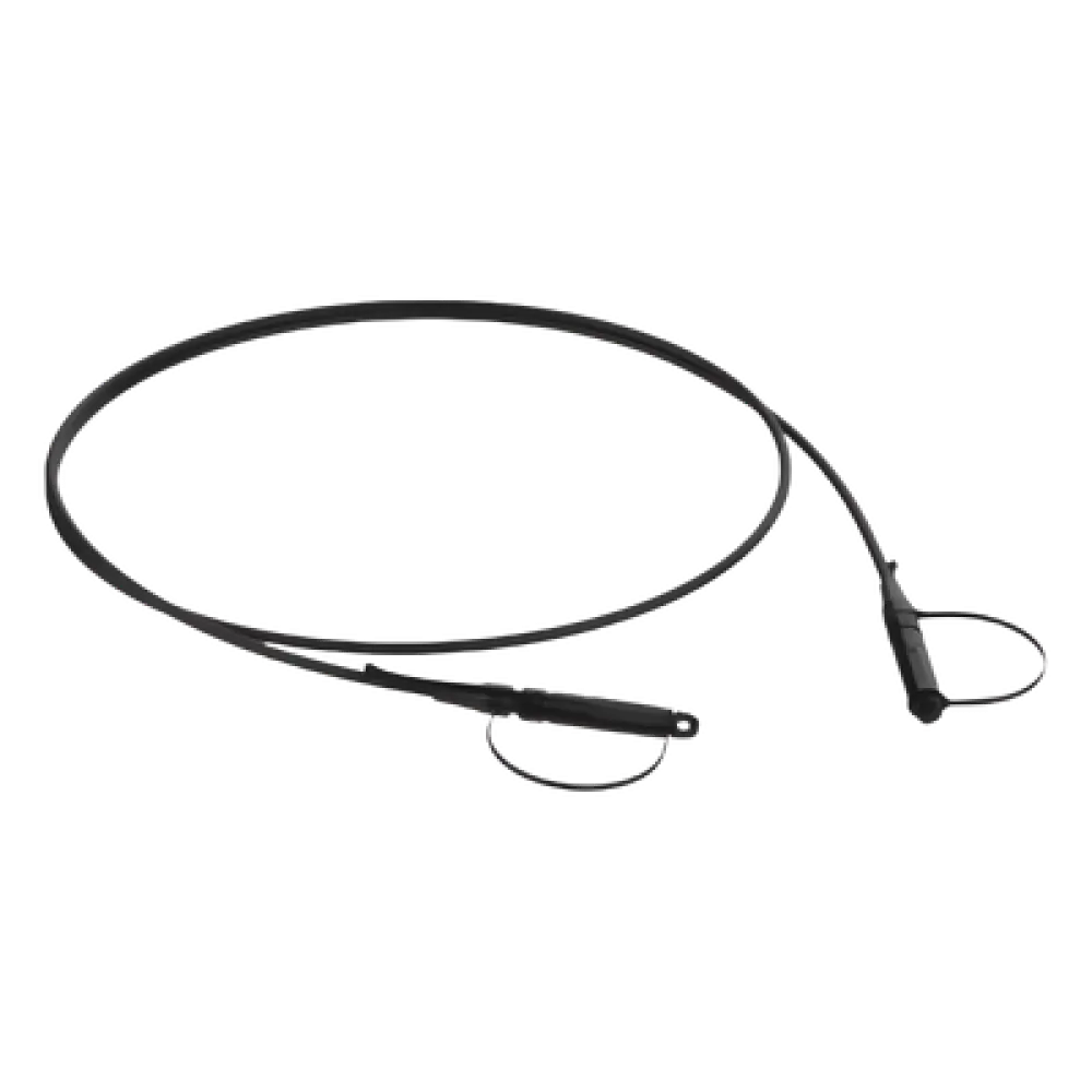 Cable Preconectorizado Caja a Caja / Conectores MH1A / Fibra G.657.A2 / 400 m (1312.3 ft) / HDPE con FRP / -30°C a +65°C