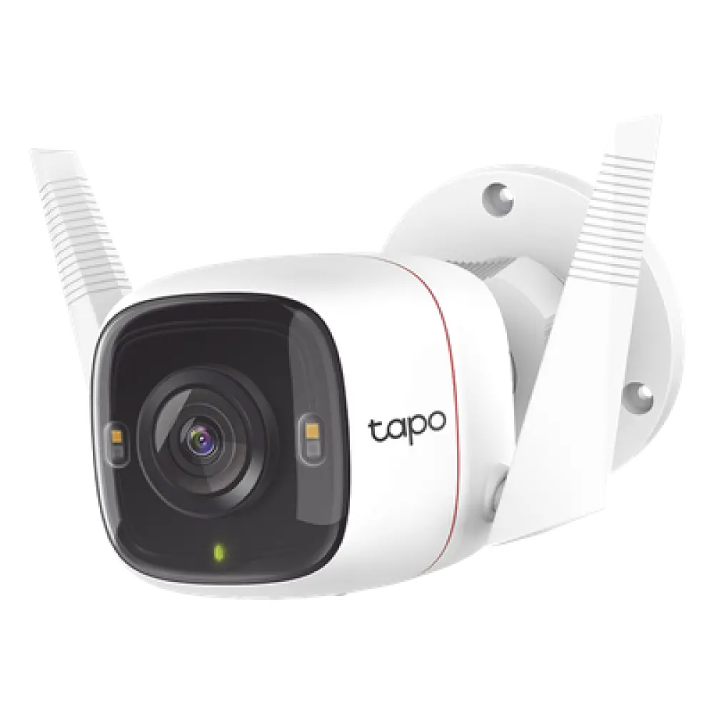 Cámara Bala IP / 4 Megapixel 2K QHD / Wi-Fi 2.4 GHz / Ethernet 10/100 Mbps / IR 30 m (98.4 ft) / Starlight Color / IP66 / Audio Bidireccional / Micro SD 256 GB