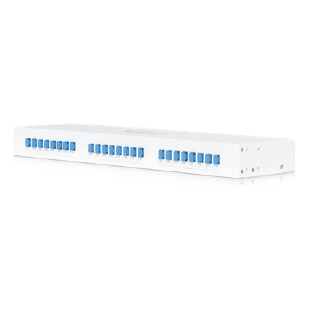 Multiplexor WDM / Coexistencia XGS/XG-PON y GPON / 8 Puertos SC/UPC / Rack 19' (1U) / Pérdida de Inserción 1 dB / Aislamiento 25 dB