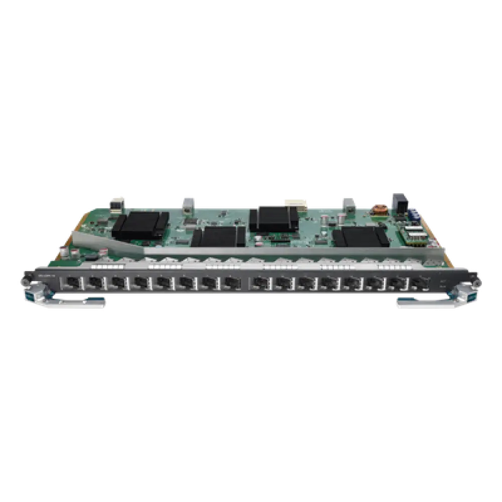 Tarjeta de Servicio GPON / 16 Puertos PON / Split Ratio 1:128 / Alcance 20 km (12.4 mi) / Downlink 1.25 Gbps / Uplink 2.5 Gbps / Hot Swap
