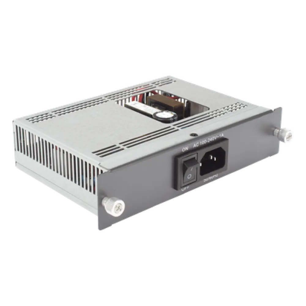 Fuente de Alimentación Redundante / Entrada 90~264 Vca / Salida +12 Vcc 6.25 A / Protección Dual / Para OLT