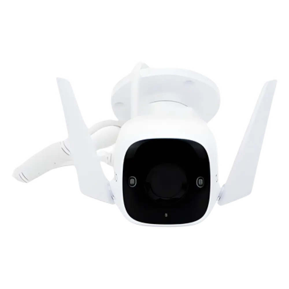 Cámara Bala IP / 3 Megapixel / Wi-Fi 2.4 GHz / IR 30 m (98.4 ft) / Audio Bidireccional / IP66 / MicroSD 128 GB