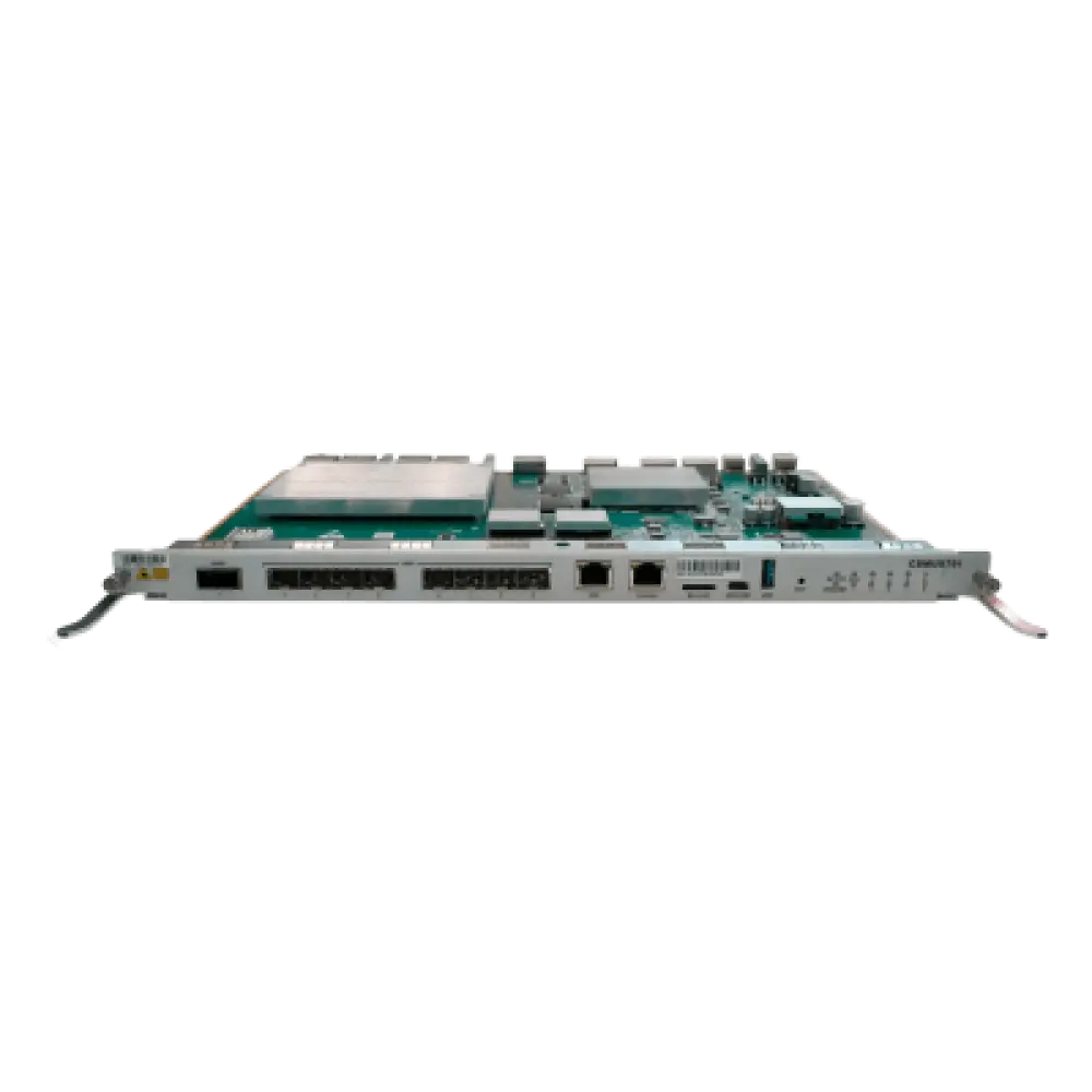 Tarjeta de Control y Uplink / 8 Puertos SFP+ 1/10G / 1 Puerto QSFP28 40/50/100G / Puerto AUX Out-Band / Slot 5-6