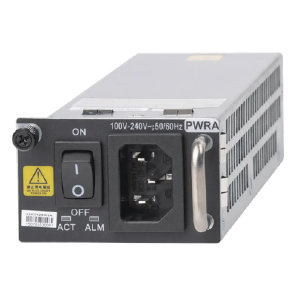 Fuente de Poder para OLT / Voltaje Universal 100-240 VCA / Frecuencia 50-60 Hz / Protección contra Sobretensiones / Gestión UNM2000 / Autoaprovisionamiento ONUs