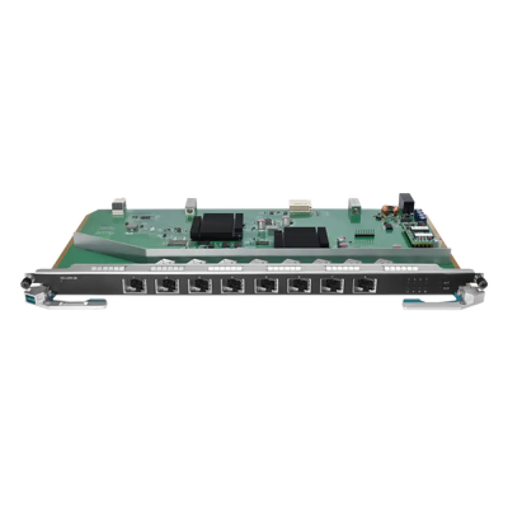 Tarjeta de Servicio GPON / 8 Puertos PON / Split 1:128 / 1024 Clientes / 20 km (12.4 mi) / Intercambio en Caliente