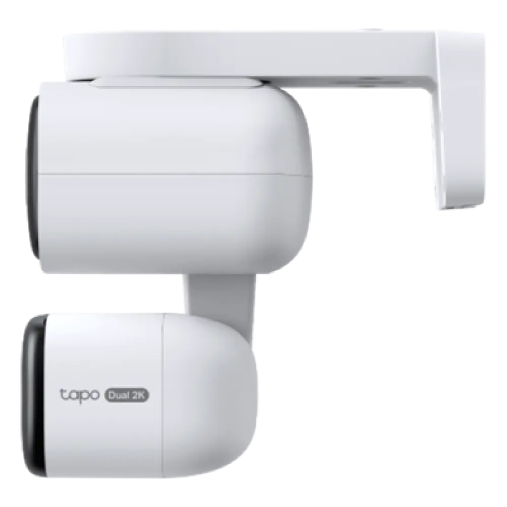Cámara IP Dual PTZ / Dual Lente 2K+2K / 3 Megapixel cada lente / Seguimiento Sincronizado / Visión Nocturna a Color / IP65 / Audio Bidireccional