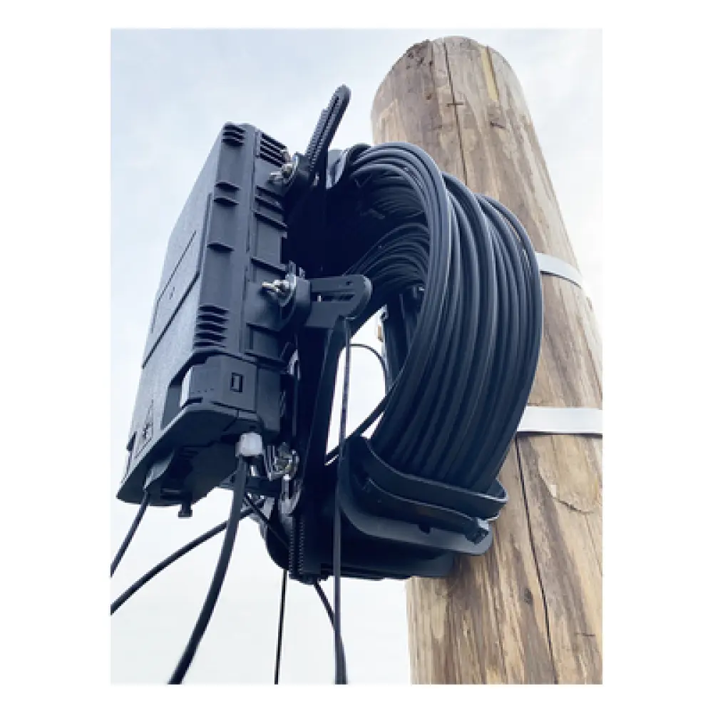 Bracket de Montaje / Bastidor en X / 4 Puntos de Fijación / Compatible 90% Cajas de Empalme / Plástico UV / 2 Piezas