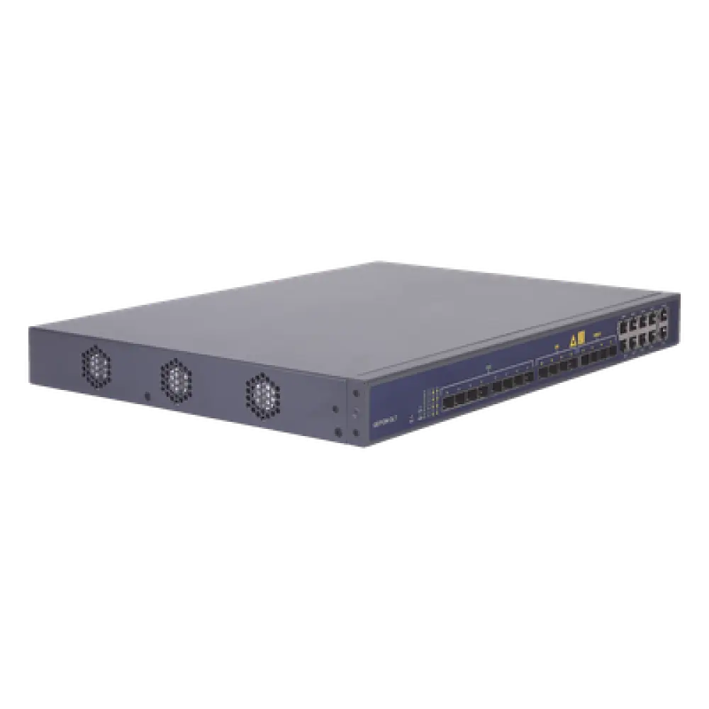 OLT / 8 Puertos EPON / 16 Puertos Uplink / 512 ONUs / 10G SFP+ / Rack 1U