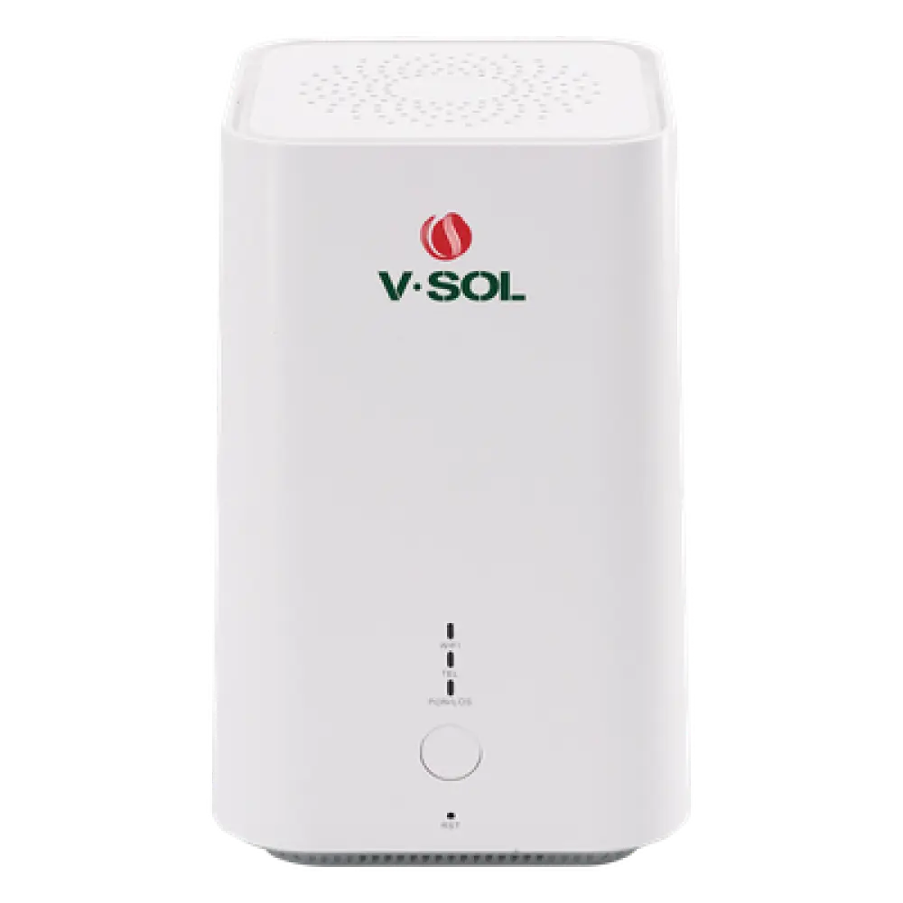 ONU DualMode GPON/EPON / Wi-Fi Doble Banda 2.4 y 5 GHz / 2 Puertos Gigabit / 1 Puerto FXS / Easy Mesh / Hasta 1200 Mbps Wi-Fi