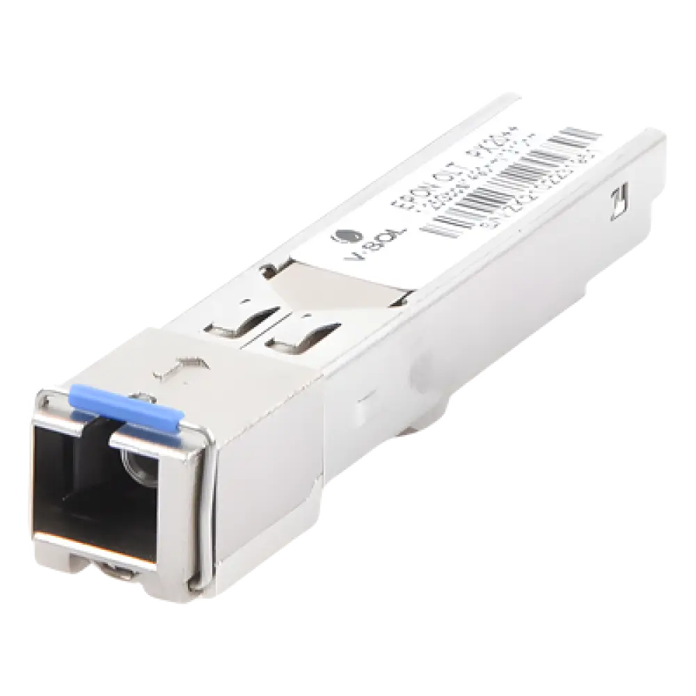 Módulo SFP EPON / 1.25 Gbps Simétrico / Alcance 20 km (12.4 mi) / PX20++ / SC/UPC / Temperatura Extendida 0-70°C