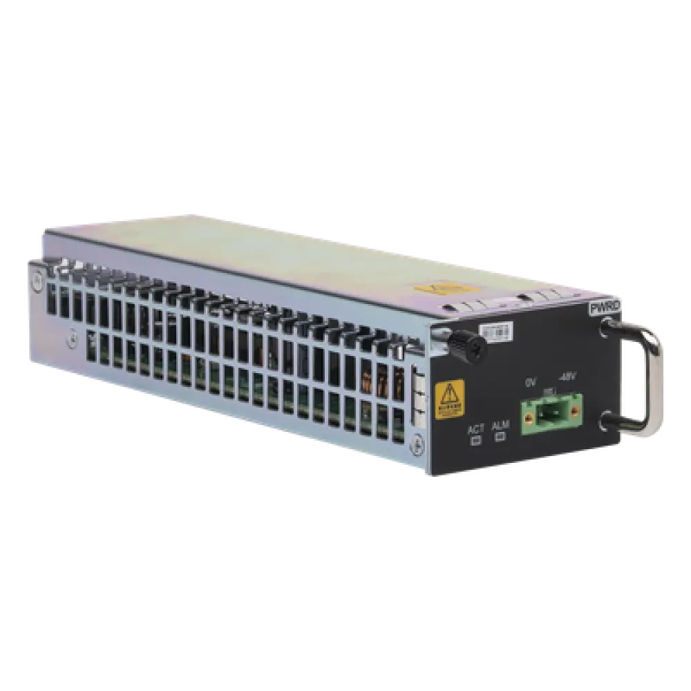Fuente de Poder para OLT / -48 Vcc / Rango Entrada -40 a 57 Vcc / Monitoreo Activo/Standby / Conmutación Automática por Falla