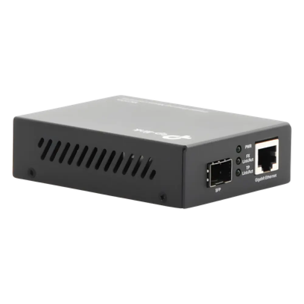 Convertidor de Medios / 1 Puerto SFP 1 Gbps / 1 Puerto RJ45 10/100/1000 Mbps / Monomodo o Multimodo / Plug and Play