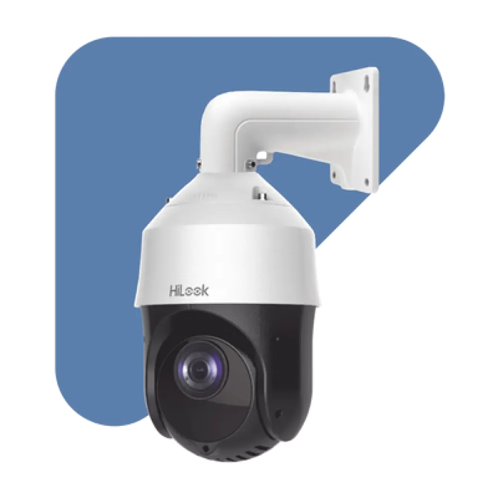 Domo PTZ IP / 2 MP / 15X Zoom Óptico / 100 mts IR (328 pies) / IP66 / PoE+ / WDR 120 dB / EIS / 3D-DNR