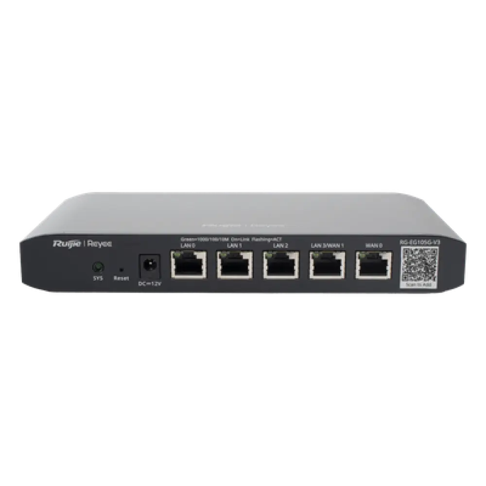 Router Balanceador SD-WAN / 600 Mbps / 100 Usuarios Concurrentes / 2 WAN Gigabit / 20,000 Sesiones / 12 Watts