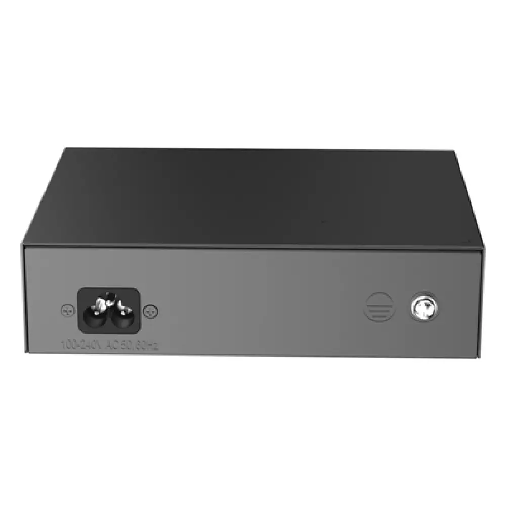 Switch PoE+ / 6 Puertos 10/100 Mbps / 54W PoE Total / No Administrable / Sin Ventilador