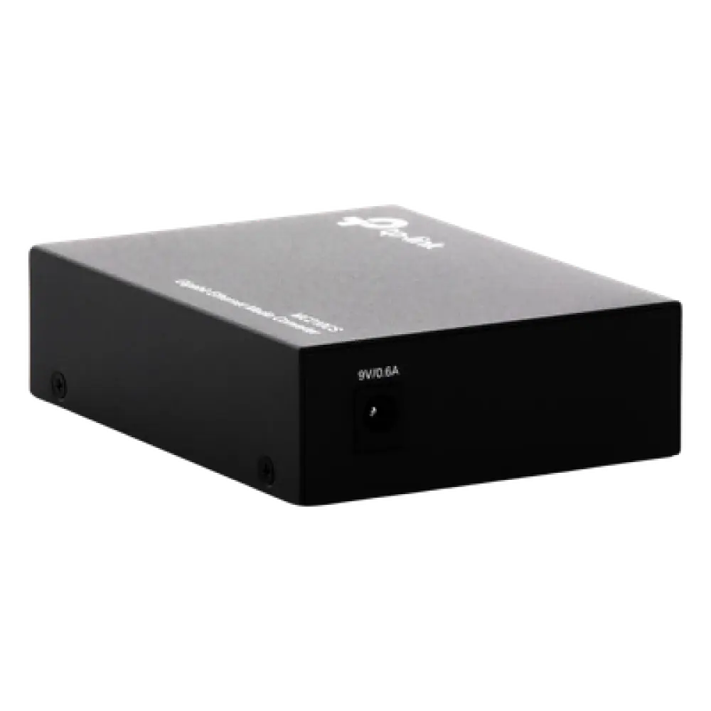 Convertidor de Medios Fibra Óptica / Monomodo 20 km (12.4 mi) / Gigabit Ethernet RJ45 / Puerto SC / Plug and Play