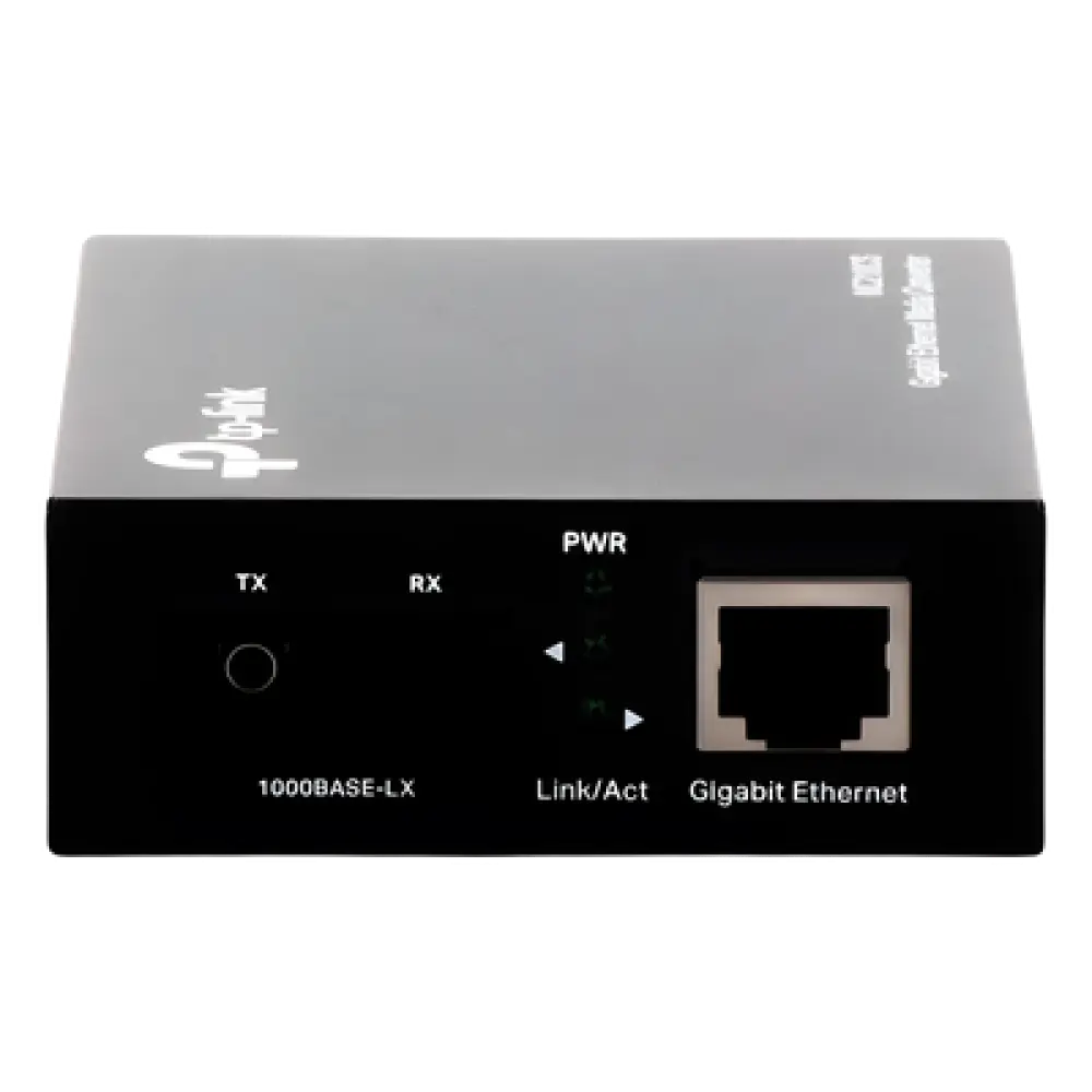 Convertidor de Medios Fibra Óptica / Monomodo 20 km (12.4 mi) / Gigabit Ethernet RJ45 / Puerto SC / Plug and Play